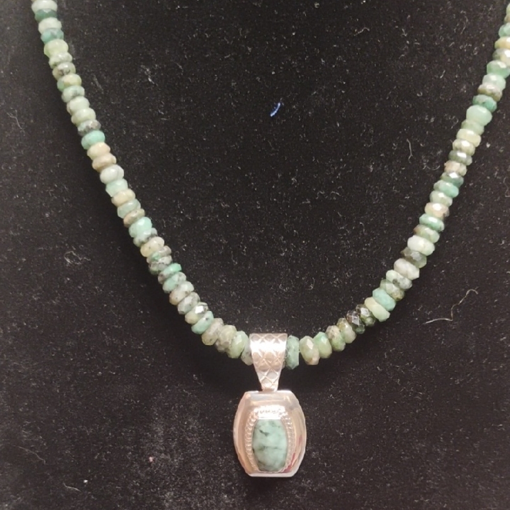 Jay King Silver "Peruvian" Beaded Necklace